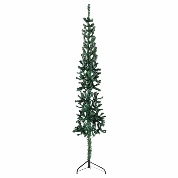 Sztuczna choinka połówka Zielony 180 cm vidaXL 401794
