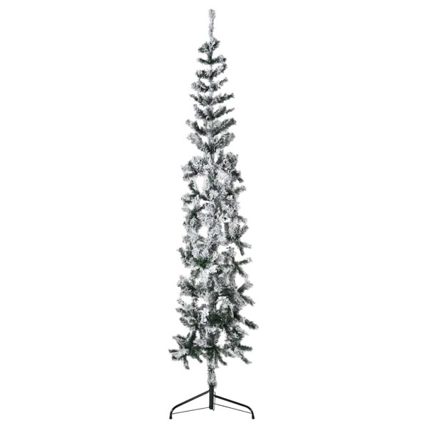 Sztuczna choinka połówka Zielony 180 cm vidaXL 376563
