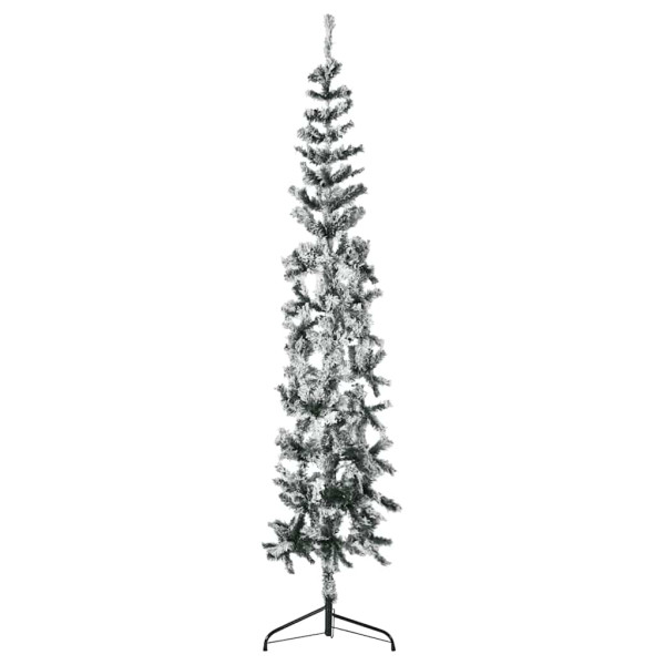 Sztuczna choinka połówka Zielony 240 cm vidaXL 401703