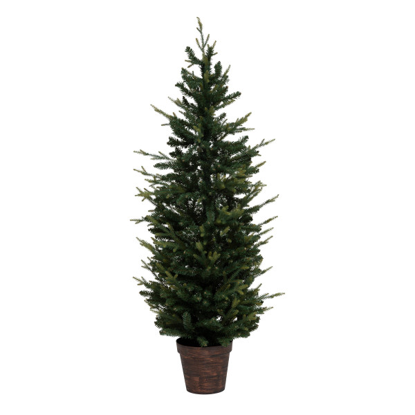 Sztuczna choinka w cementowej doniczce, 150 cm 311915