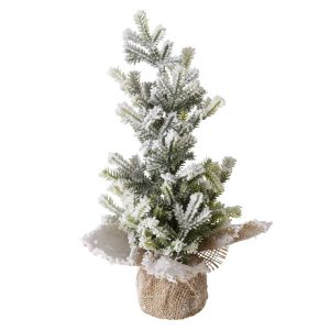 Sztuczna choinka w jutowej doniczce TANNE, 31 cm 384672 Sztuczna choinka w jutowej doniczce TANNE, 31 cm 384672