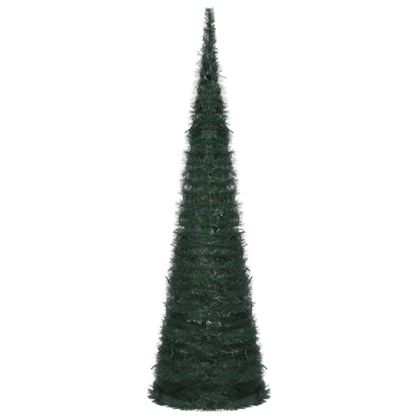 Sztuczna Choinka z Grilandy Choinka Sztuczna z Lampkami Zielona LED 150 cm 801739