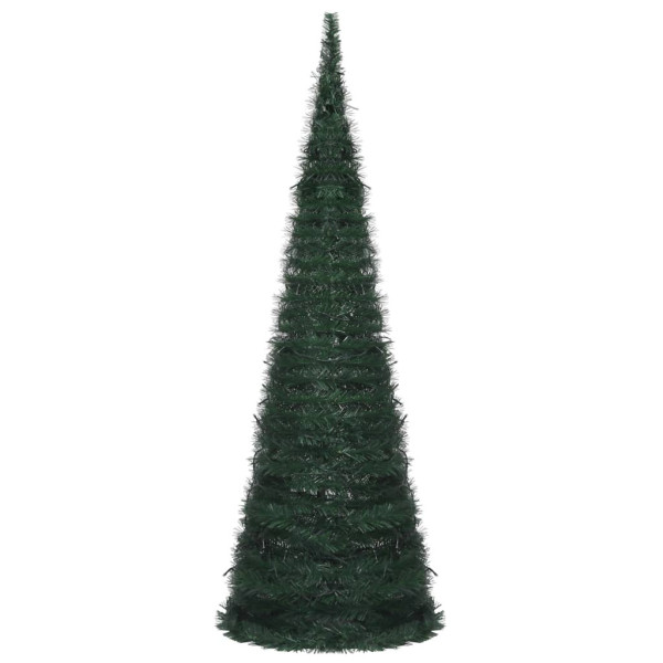 Sztuczna Choinka z Grilandy Choinka Sztuczna z Lampkami Zielona LED 180 cm 801988