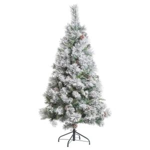 Sztuczna choinka z ośnieżonymi gałązkami, 150 cm 141798 Sztuczna choinka z ośnieżonymi gałązkami, 150 cm 141798