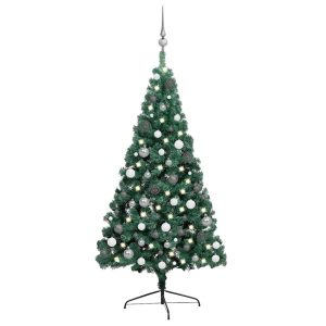 Sztuczna choinka Zielony 240 x 125 cm vidaXL 375160 Sztuczna choinka Zielony 240 x 125 cm vidaXL 375160