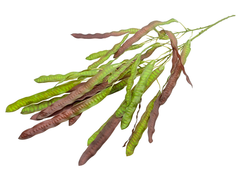 Sztuczna gałązka 105 cm zielono-brązowa 934439