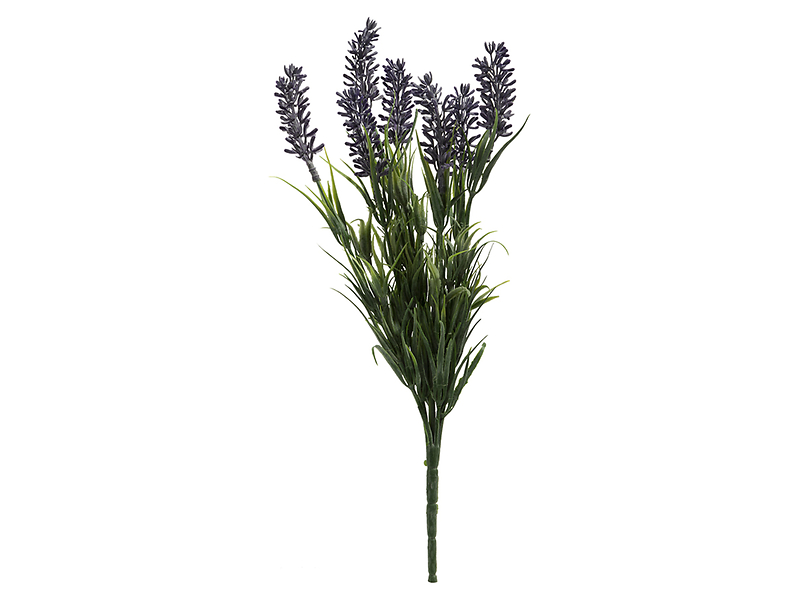 Sztuczna gałązka 34 cm fioletowa 31729