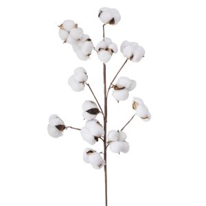 Sztuczna gałązka bawełny, 68 cm 438731 Sztuczna gałązka bawełny, 68 cm 438731