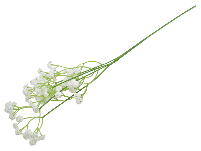 Sztuczna gałązka Gipsówka 60 cm biała 934441