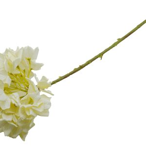 Sztuczna gałązka hortensja 56 cm biała 47534 Sztuczna gałązka hortensja 56 cm biała 47534