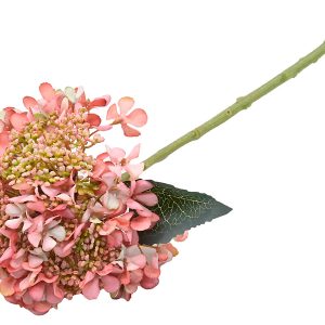 Sztuczna gałązka hortensji 30 cm różowa 47557 Sztuczna gałązka hortensji 30 cm różowa 47557