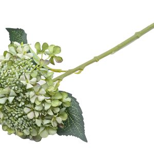 Sztuczna gałązka hortensji 30 cm zielona 47559 Sztuczna gałązka hortensji 30 cm zielona 47559