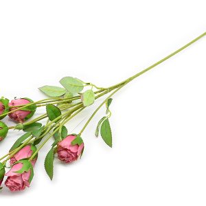 Sztuczna gałązka róża 56 cm różowa 47552 Sztuczna gałązka róża 56 cm różowa 47552