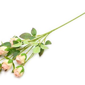 Sztuczna gałązka róża 56 cm różowa 47551 Sztuczna gałązka róża 56 cm różowa 47551