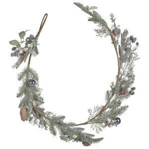 Sztuczna girlanda świąteczna 150cm zielona 337394
