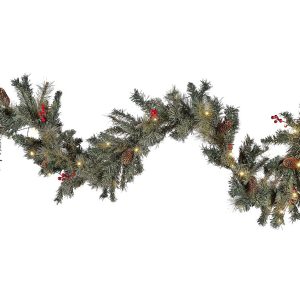 Sztuczna girlanda świąteczna 180cm zielona 345014