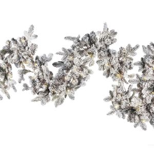 Sztuczna girlanda świąteczna z LED 180 cm 337387