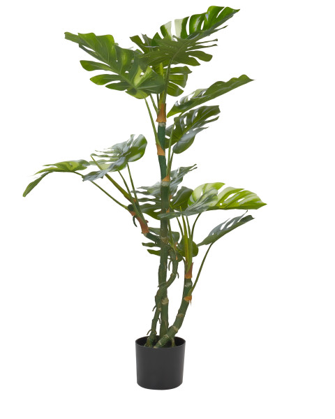 Sztuczna monstera w doniczce 135 cm plastik 279402