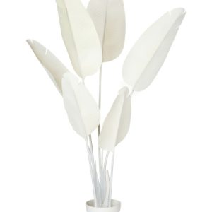 Sztuczna roślina BANANA TREE 123 cm Biały 728993 Sztuczna roślina BANANA TREE 123 cm Biały 728993