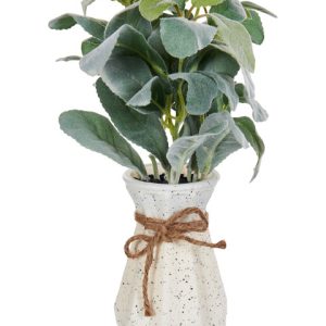 Sztuczna roślina czyściec wełnisty w doniczce 30 cm 413029 Sztuczna roślina czyściec wełnisty w doniczce 30 cm 413029