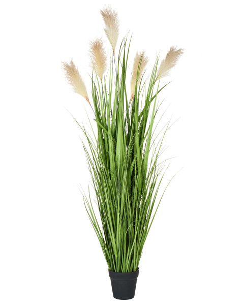 Sztuczna roślina GRASS 130 cm Zielony 728992