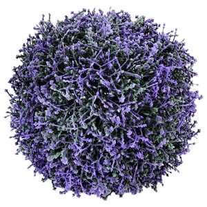 Sztuczna roślina kula 17 cm fioletowa 47221 Sztuczna roślina kula 17 cm fioletowa 47221