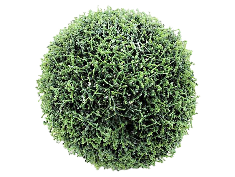 Sztuczna roślina Kula 17 cm zielona 47220