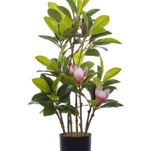 Sztuczna roślina magnolia w doniczce 70 cm 279389 Sztuczna roślina magnolia w doniczce 70 cm 279389