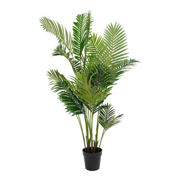 Sztuczna roślina PALMA Areca 175 cm w czarnej doniczce 647394