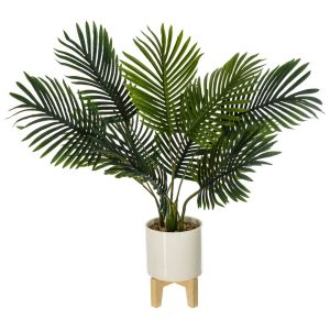 Sztuczna roślina, palma w donicy na stojaku, 72 cm 81418 Sztuczna roślina, palma w donicy na stojaku, 72 cm 81418