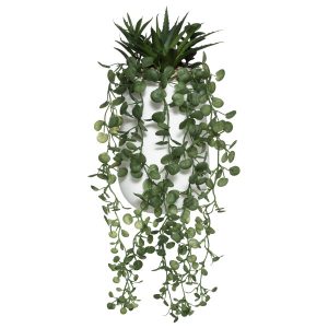 Sztuczna roślina PEPEROMIA, wisząca 146011 Sztuczna roślina PEPEROMIA, wisząca 146011