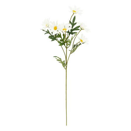 Sztuczna roślina STOKROTKA 60 cm wysokości z tworzywa biała 647402