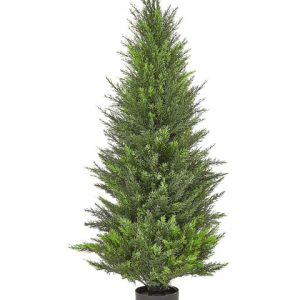 Sztuczna roślina w doniczce 120 cm cedr ozdobny 279392 Sztuczna roślina w doniczce 120 cm cedr ozdobny 279392