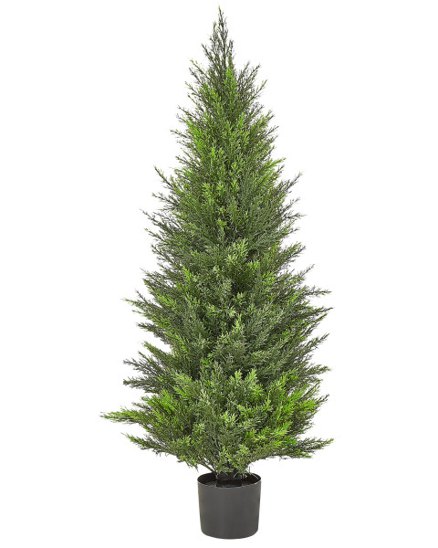 Sztuczna roślina w doniczce 120 cm cedr ozdobny 279392