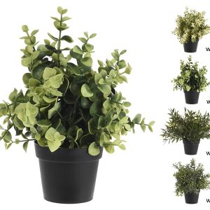 Sztuczna roślina w doniczce 24 cm mix wzorów 39635
