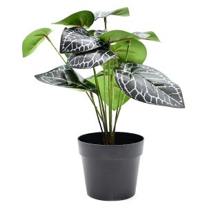 Sztuczna roślina w doniczce 28 cm zielona 47554