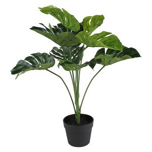 Sztuczna roślina w doniczce Monstera 60 cm 52229 Sztuczna roślina w doniczce Monstera 60 cm 52229