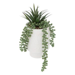 Sztuczna roślina w doniczce, senecio, 25 cm 146014 Sztuczna roślina w doniczce, senecio, 25 cm 146014