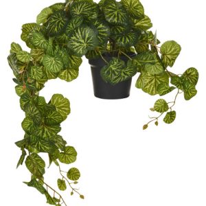 Sztuczna roślina w doniczce wisząca 37 cm plastik 413027 Sztuczna roślina w doniczce wisząca 37 cm plastik 413027