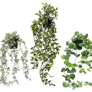 Sztuczna roślina w osłonce 55 cm mix wzorów 1000691 Sztuczna roślina w osłonce 55 cm mix wzorów 1000691