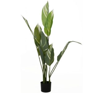 Sztuczna roślina z dużymi liśćmi, 118 cm 307022 Sztuczna roślina z dużymi liśćmi, 118 cm 307022