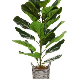 Sztuczna roślina zielolna fikus w doniczce 72 cm 413030 Sztuczna roślina zielolna fikus w doniczce 72 cm 413030