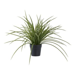 Sztuczna TRAWA W CZARNEJ DONICY 45 cm z tworzywa 647388 Sztuczna TRAWA W CZARNEJ DONICY 45 cm z tworzywa 647388
