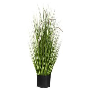 Sztuczna trawa w donicy o wysokości 100 cm z tworzywa 653707 Sztuczna trawa w donicy o wysokości 100 cm z tworzywa 653707