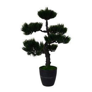 Sztuczne drzewko Bonsai 50 cm wzór 4 ciemny zielony 1042976 Sztuczne drzewko Bonsai 50 cm wzór 4 ciemny zielony 1042976