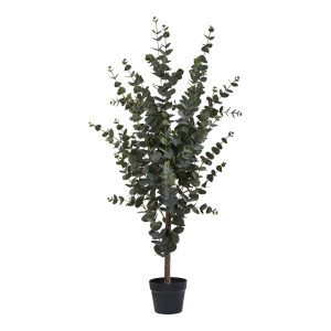 Sztuczne DRZEWKO EUKALIPTUS 120 cm w donicy z cementu 647385 Sztuczne DRZEWKO EUKALIPTUS 120 cm w donicy z cementu 647385