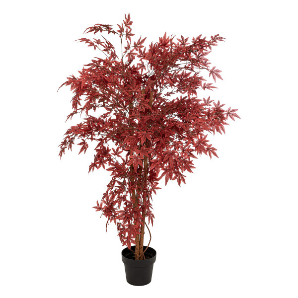 Sztuczne drzewko Klon Czerwony 150 cm roślina w doniczce 931961