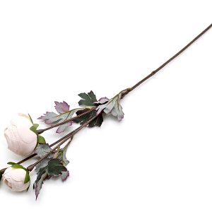 Sztuczne gałązki peonia 64 cm biała 47555 Sztuczne gałązki peonia 64 cm biała 47555
