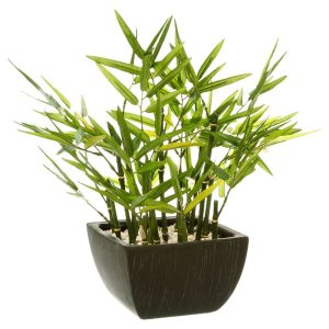 Sztuczne kwiaty – bambus w doniczce, wys. 35 cm 81415 Sztuczne kwiaty – bambus w doniczce, wys. 35 cm 81415