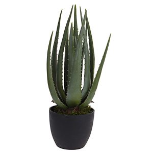 Sztuczny ALOES w doniczce do salonu na balkon 45 cm zielony 1042949 Sztuczny ALOES w doniczce do salonu na balkon 45 cm zielony 1042949